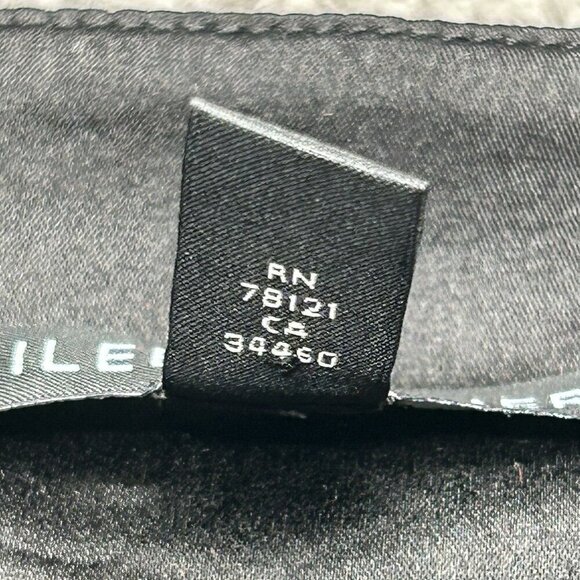 Eileen Fisher Shift Dress Womens Medium Black Pockets Classic Office Minimalist - Picture 4 of 11